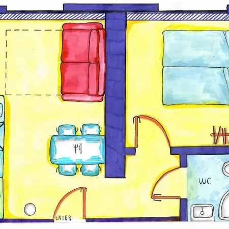 Dandelion Stabu Apartment *